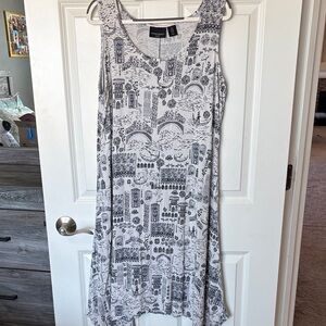 Cynthia Rowley Venice Print Summer TShirt Dress